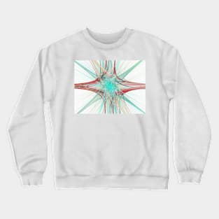 Nerve cells, abstract illustration (C051/0309) Crewneck Sweatshirt